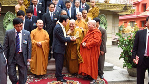 State President meets Cambodia’s Great Supreme Patriarchs
